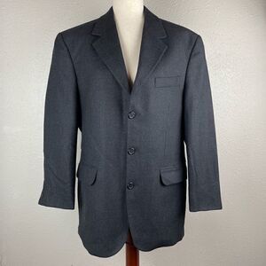 Bios Lambs Wool and Cashmere Blend Blazer Size M EUC
